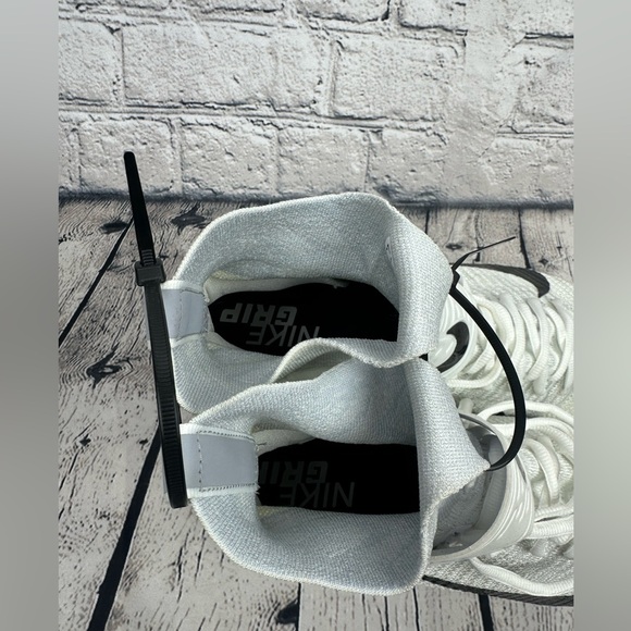 New Nike Alpha Football Cleats in White and Black main image 7